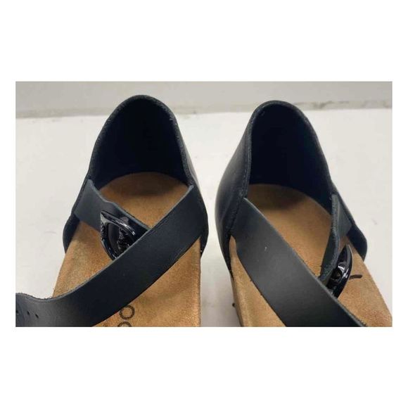 EUC Papillio by Birkenstock Mary Wedge Sandal - Leather 10 - Picture 4 of 7